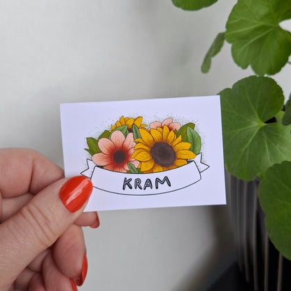 Mini gratulationskort